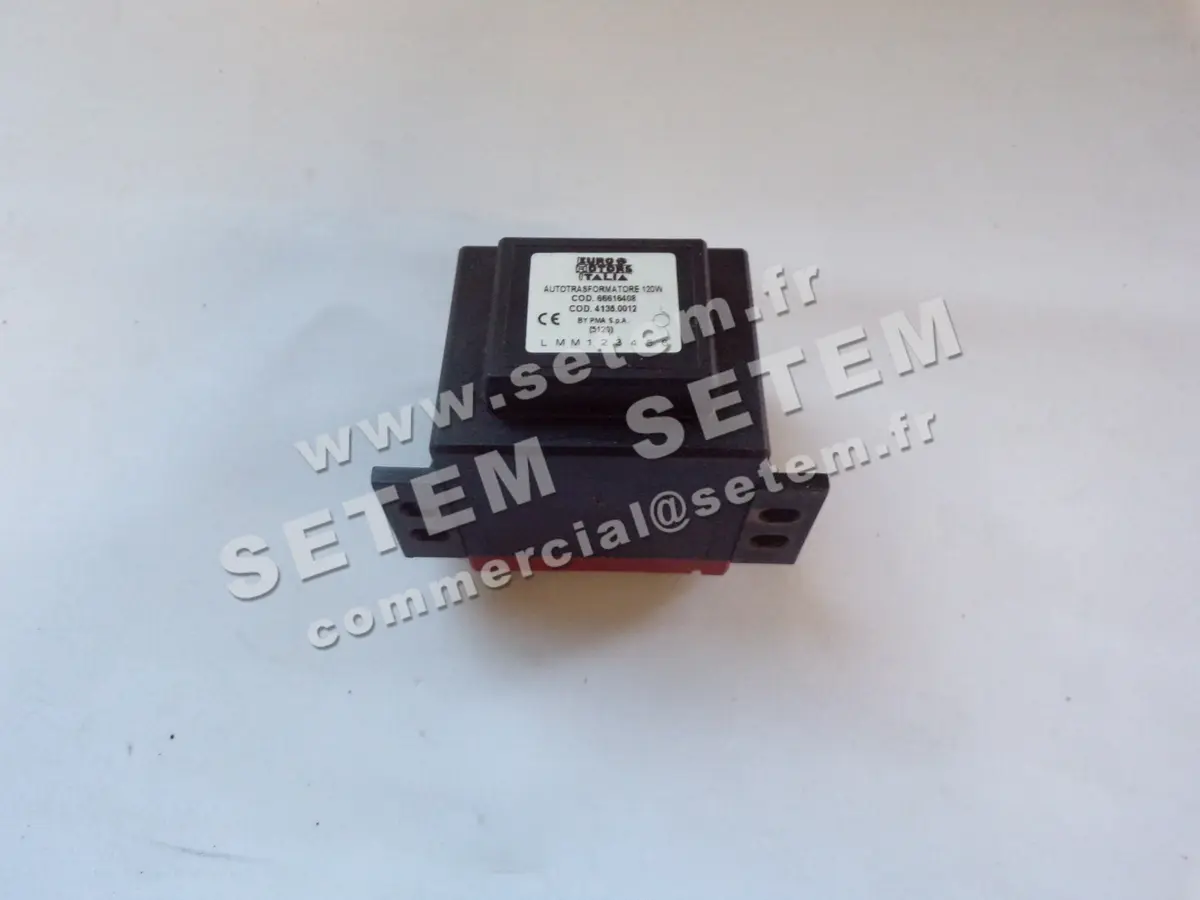 1539005156-AUTOTRANSFORMATEUR 120W 66616408 EUROMOTORS *4135.0012* 2