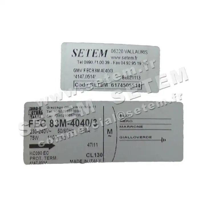 1539005514-GMV EUROMOTORS FEC83M.4040/3 *4147.0514* 2