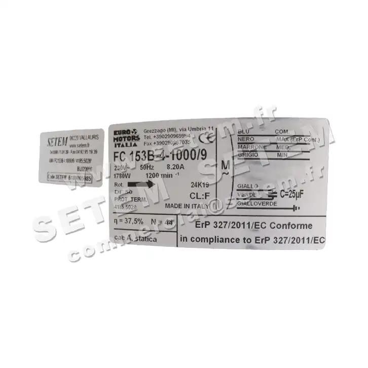1539005985-GMV EUROMOTORS FC153B.4.1000/9 *4185.5028* 2