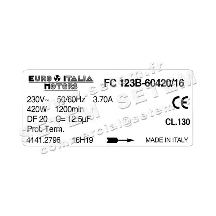 1539006228-GMV EUROMOTORS FC123B.60420/16 *4141.2796* 3