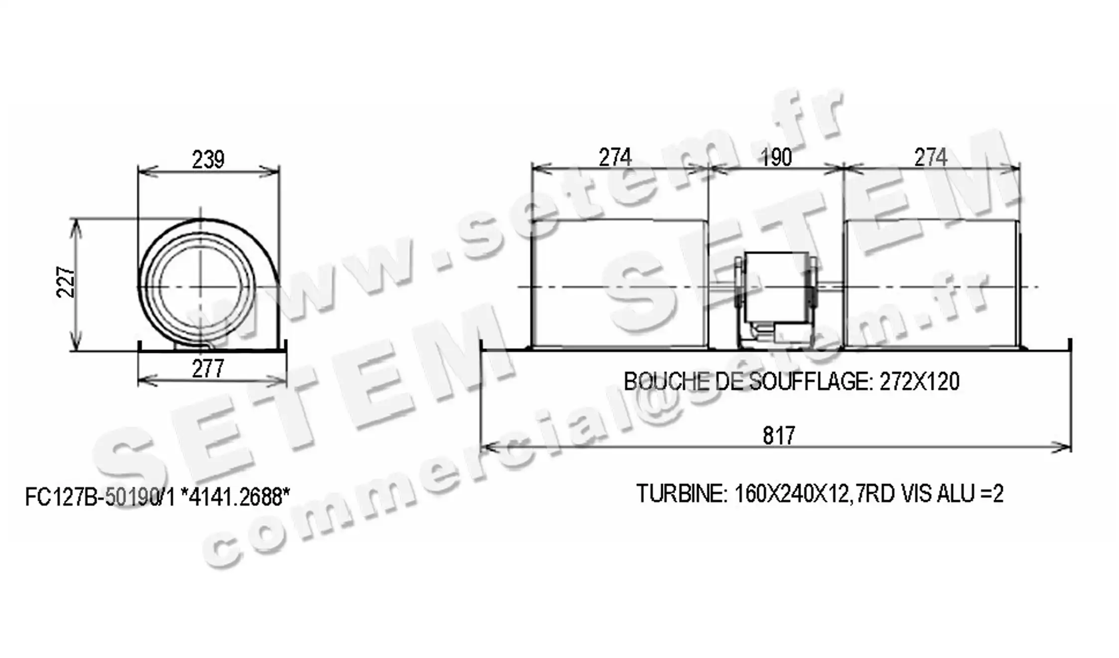1539009108-GMV EUROMOTORS FC127B-50190/1 "H88340" *4141.2688* 6