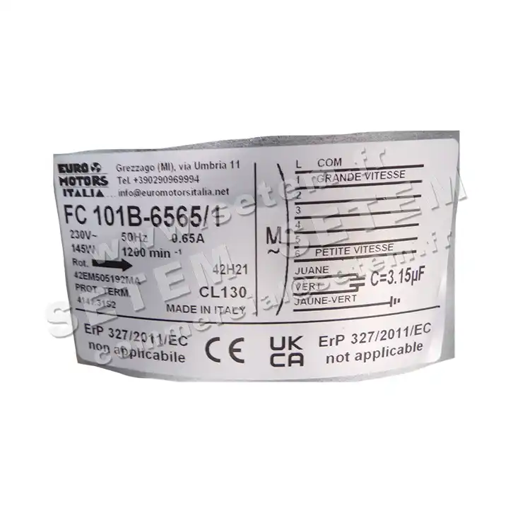 1539009701-GMV EUROMOTORS FC101B-6565/1 "42EM505192MA" *4141.3152* 8