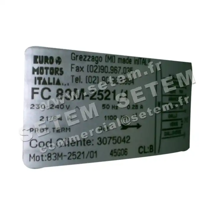 1539009737-GMV EUROMOTORS FC83M-2521/1 "3075042" *4141.1060* 2