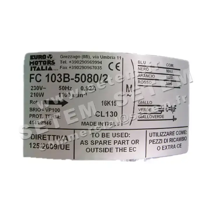 GMV FC103B-5080/2 BRIO.VP100 *4141.2846* 2