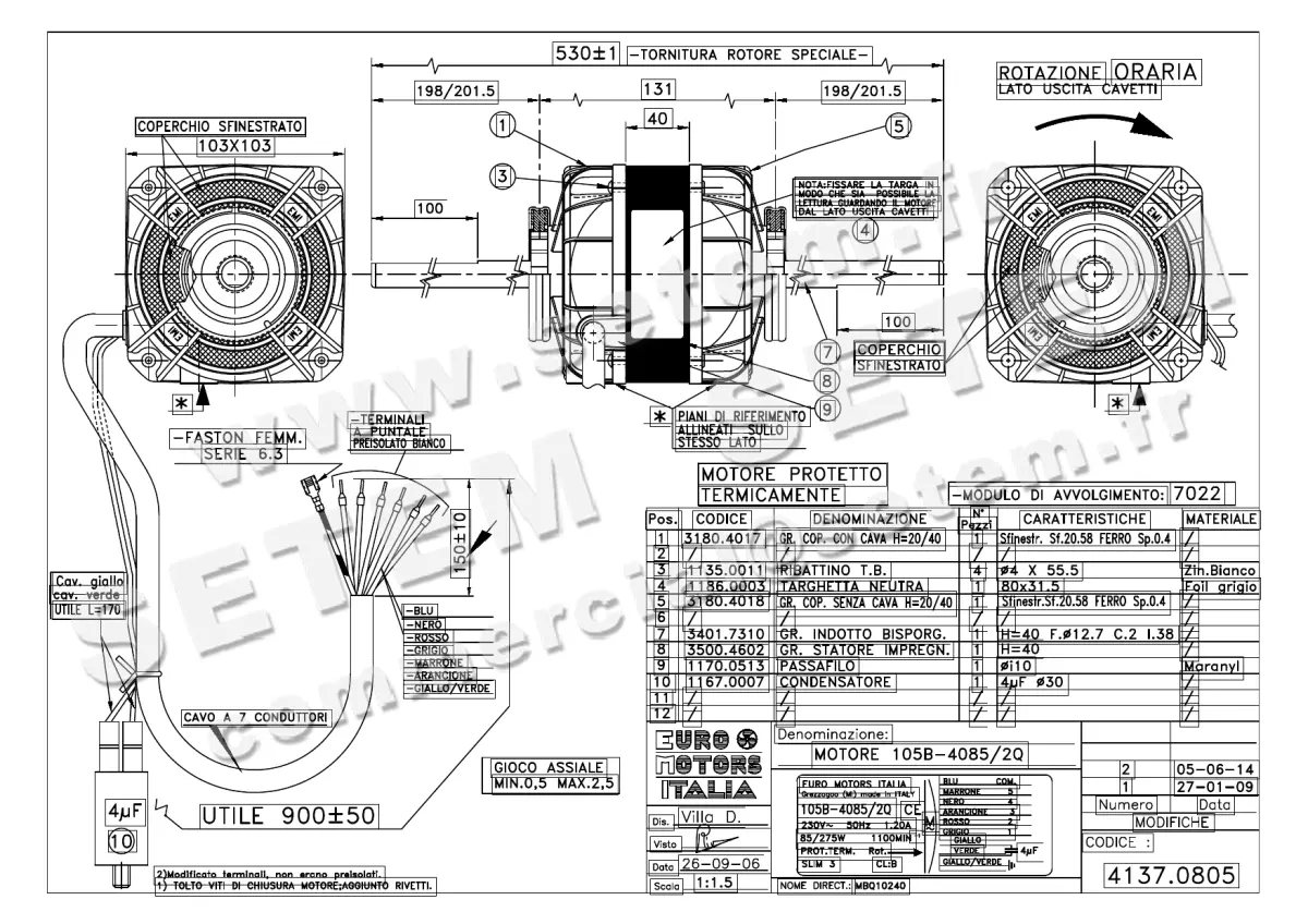 1539009780-MOTEUR EUROMOTORS 105B.4085/2Q *4137.0805*