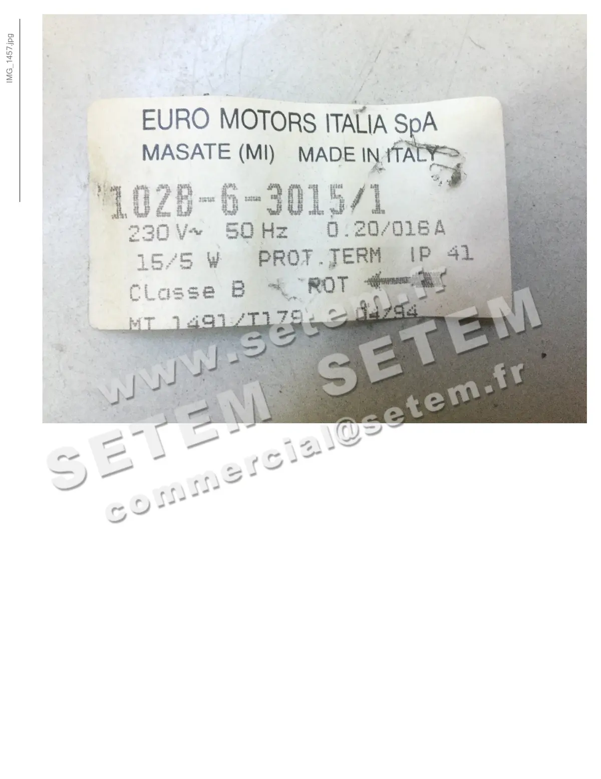 1539009791-MOTEUR EUROMOTORS 102B-6-3015/1 "MT1491"