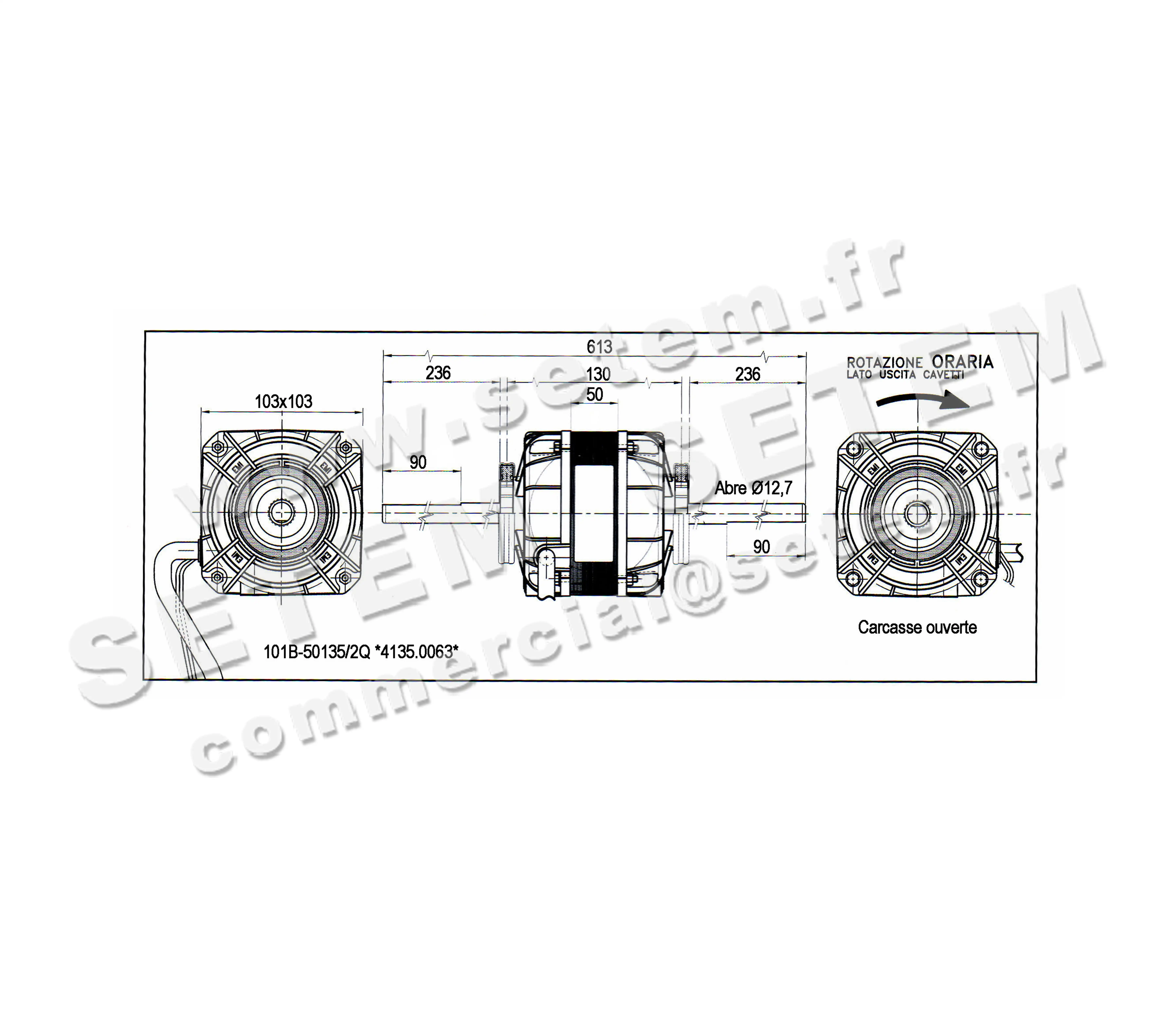 1539009861-MOTEUR EUROMOTORS 101B-50135/2Q *4135.0063* 6