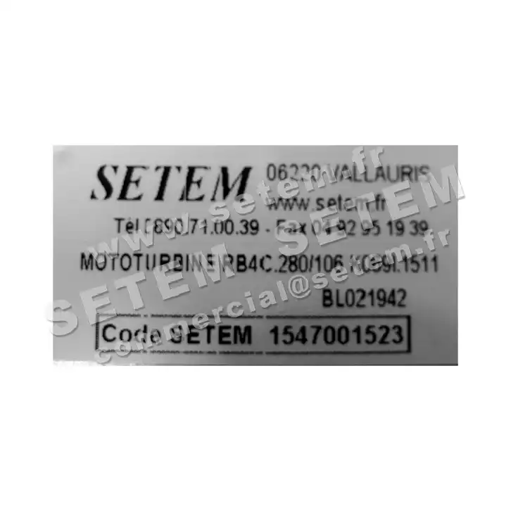 1547001523-MOTOTURBINE EMC RB4C-280/106 *K069I-1511* 2
