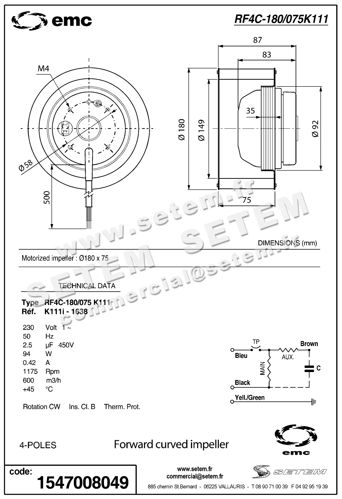 1547008049-VENTILATEUR EMC RF4C.180/075 *K111I.1638* 2