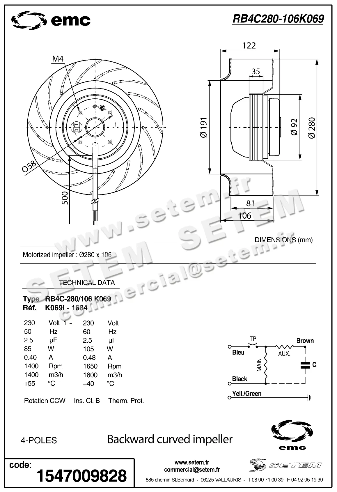 1547009828-MOTOTURBINE EMC RB4C.280/106 *K069I.1684* 2