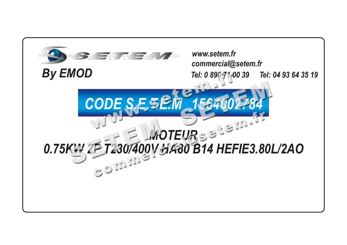 1564002784-MOTEUR EMOD 0.75KW 2P T230/400V HA80 B14 HEFIE3.80L/2AO