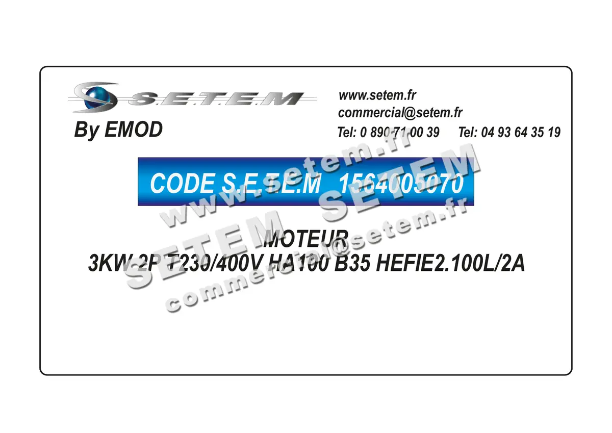 1564005070-MOTEUR EMOD 3KW 2P T230/400V HA100 B35 HEFIE2.100L/2A