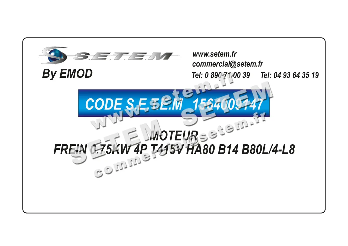 1564009147-MOTEUR EMOD FREIN 0.75KW 4P T415V HA80 B14 B80L/4-L8