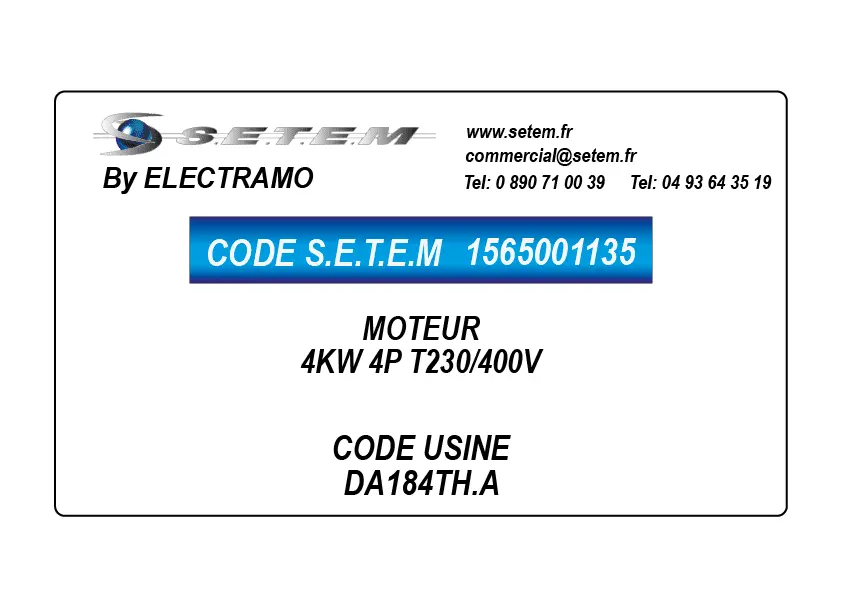 1565001135-MOTEUR ELECTRAMO 4KW 4P T230/400V *DA184TH.A*