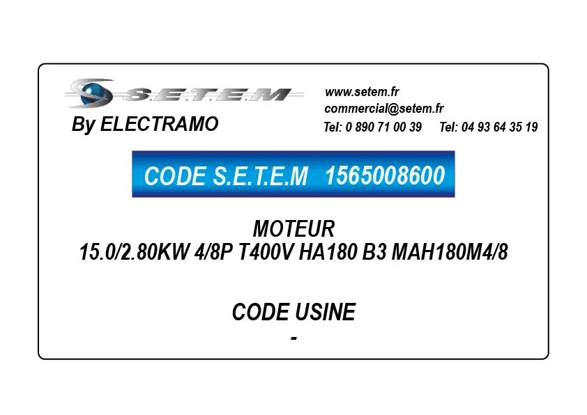 1565008600-MOTEUR ELECTRAMO 15.0/2.80KW 4/8P T400V HA180 B3 MAH180M4/8