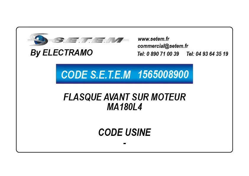 1565008900-FLASQUE AVANT SUR MOTEUR ELECTRAMO MA180L4
