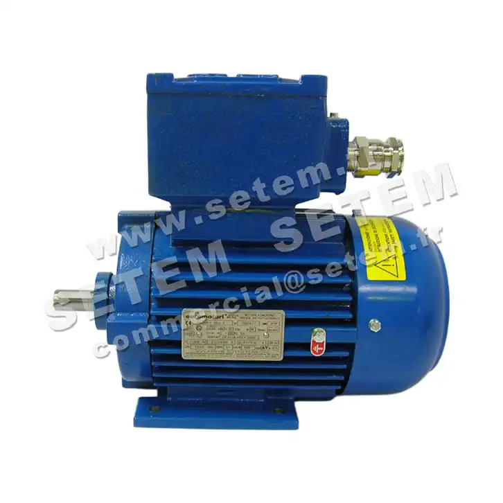 1572001050-MOTEUR EUROMOTORI 0.55KW 4P T230/400V HA80 B3 EXDIIBT4II2GD MAK80A4 2