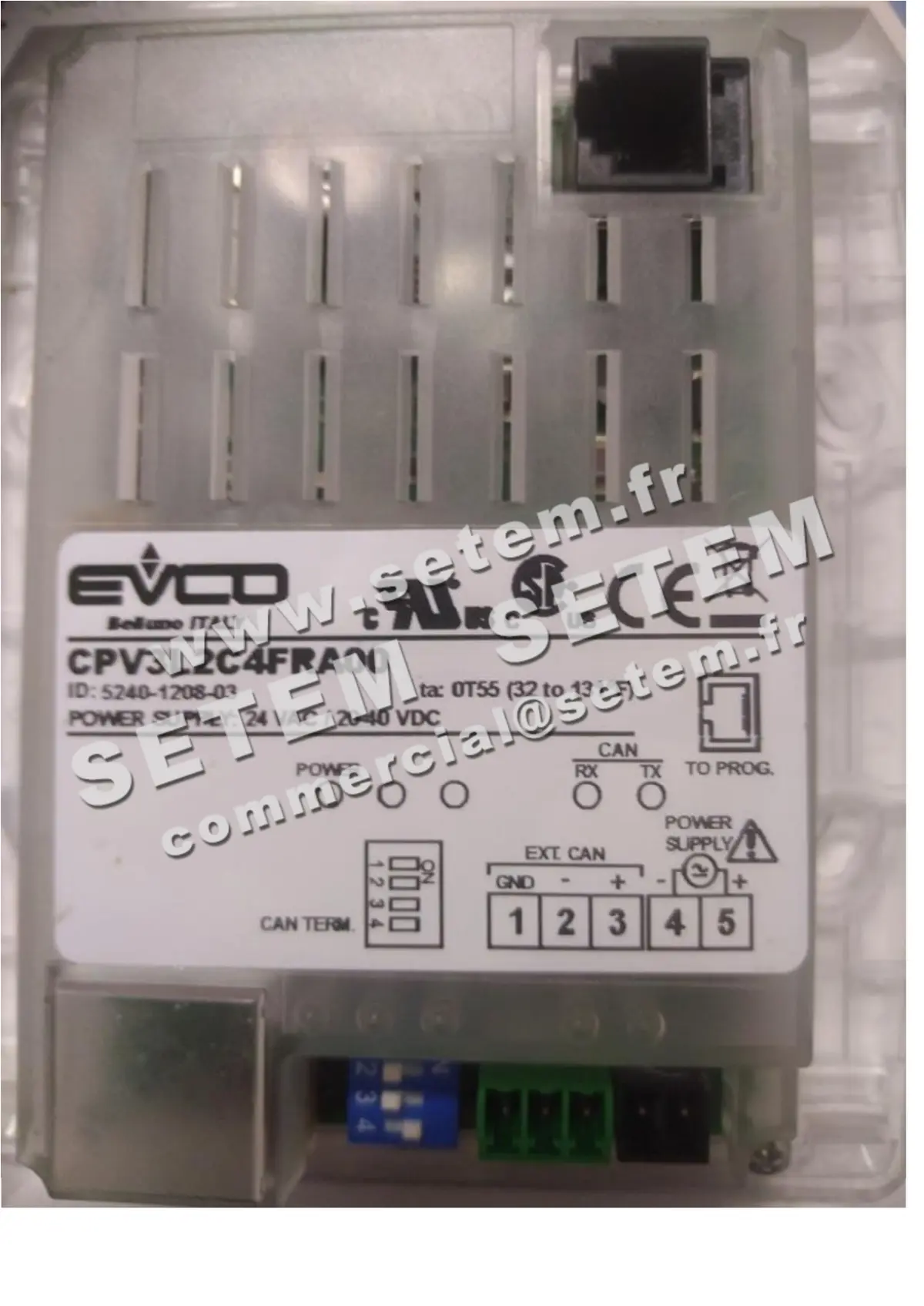 1600000218-REGULATEUR EVCO CPV3L2C4FRA00