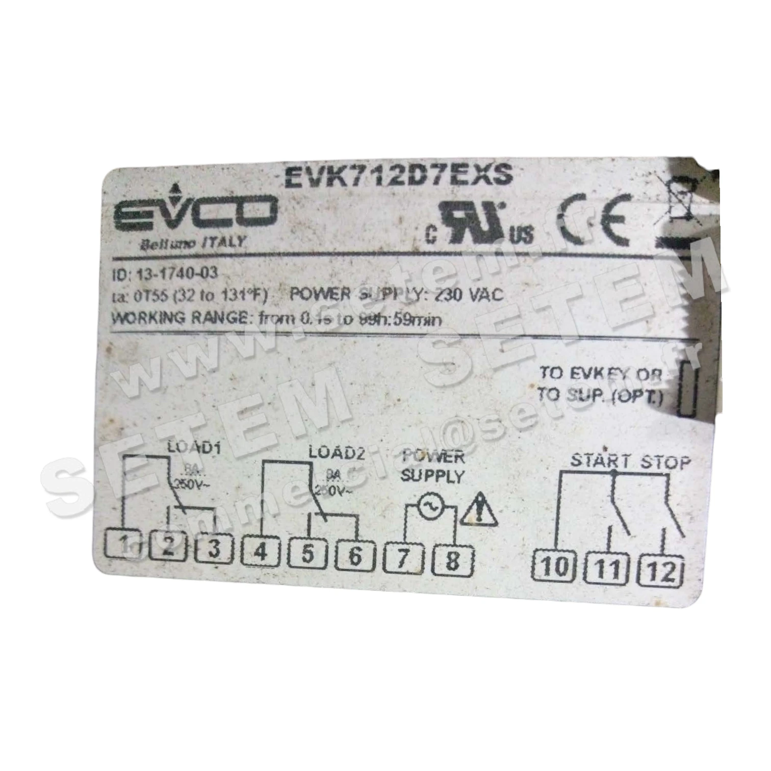 REGULATEUR EVK712D7EXS