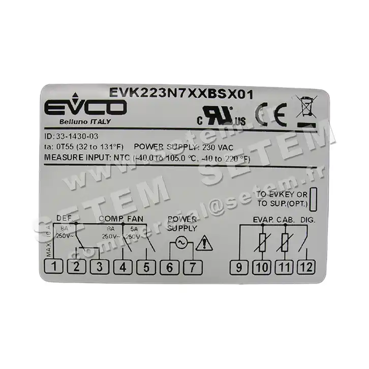 1600005555-REGULATEUR EVCO EVK223N7XXBSX01 2