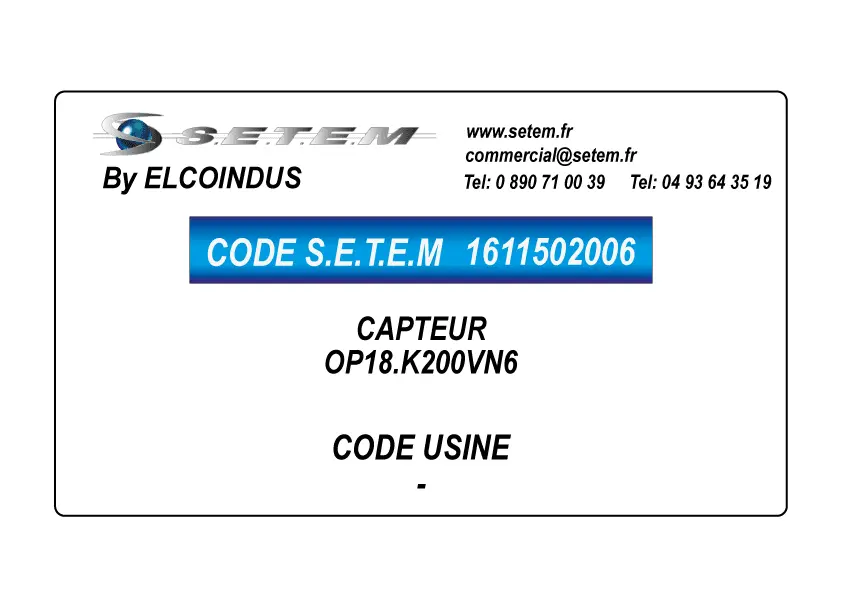 1611502006-CAPTEUR ELCOINDUS OP18.K200VN6