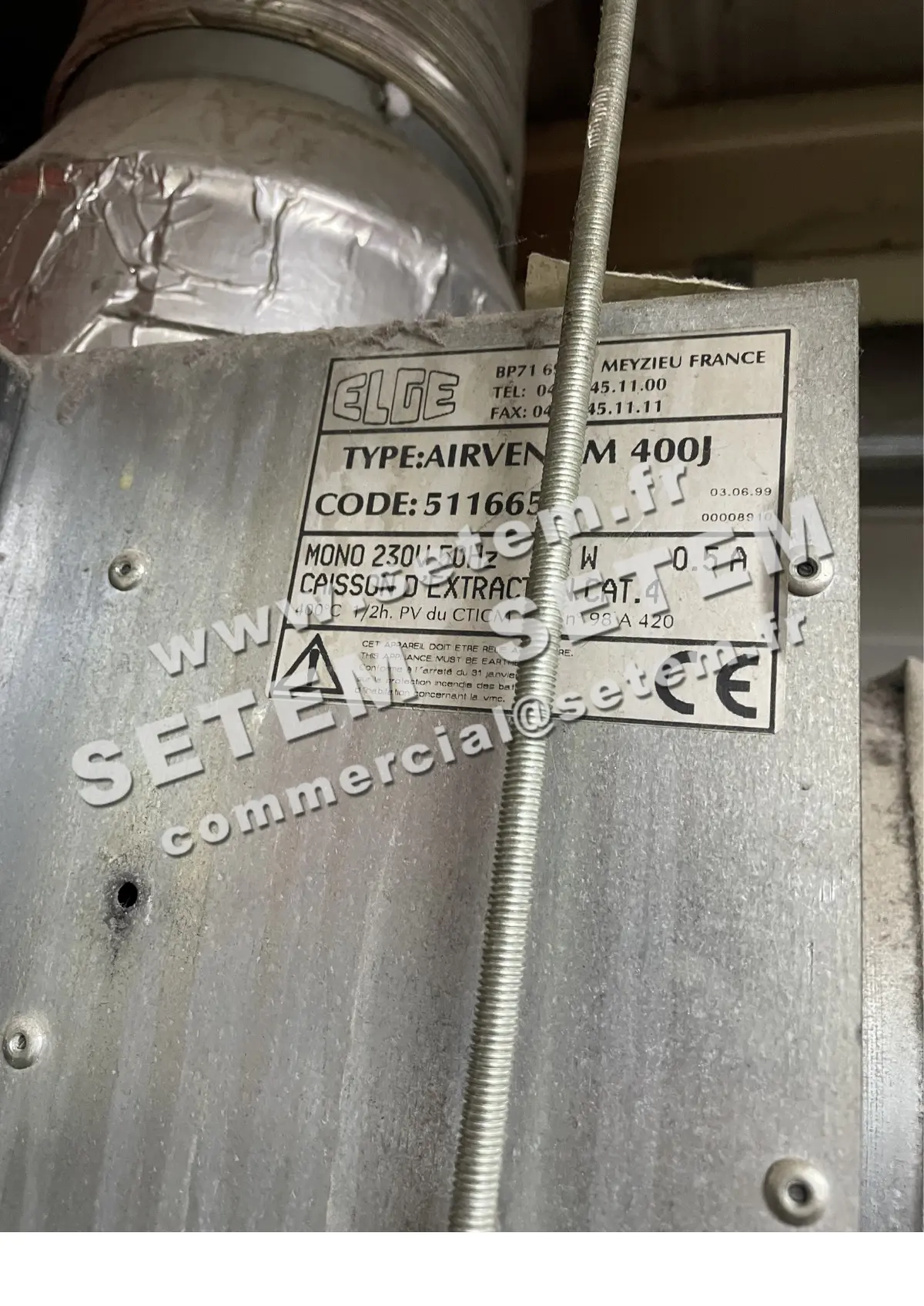 1647000957-CAISSON ELGE AIRVENT M400J *511665*