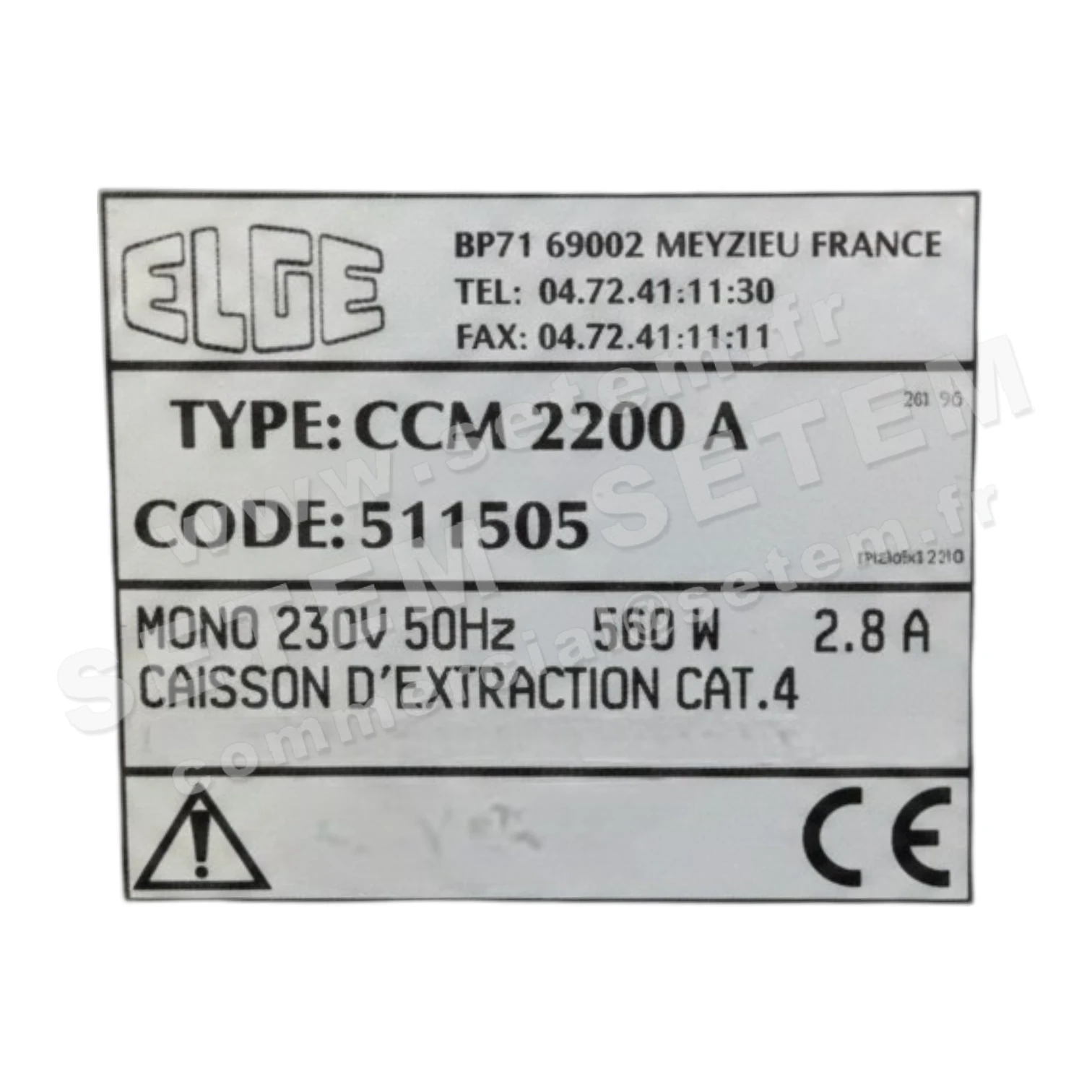 1647003585-CAISSON ELGE CCM2200A *511505*
