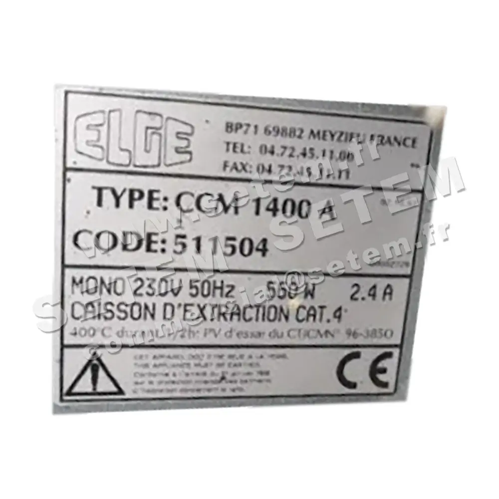 1647004010-CAISSON ELGE CCM1400A *511504*