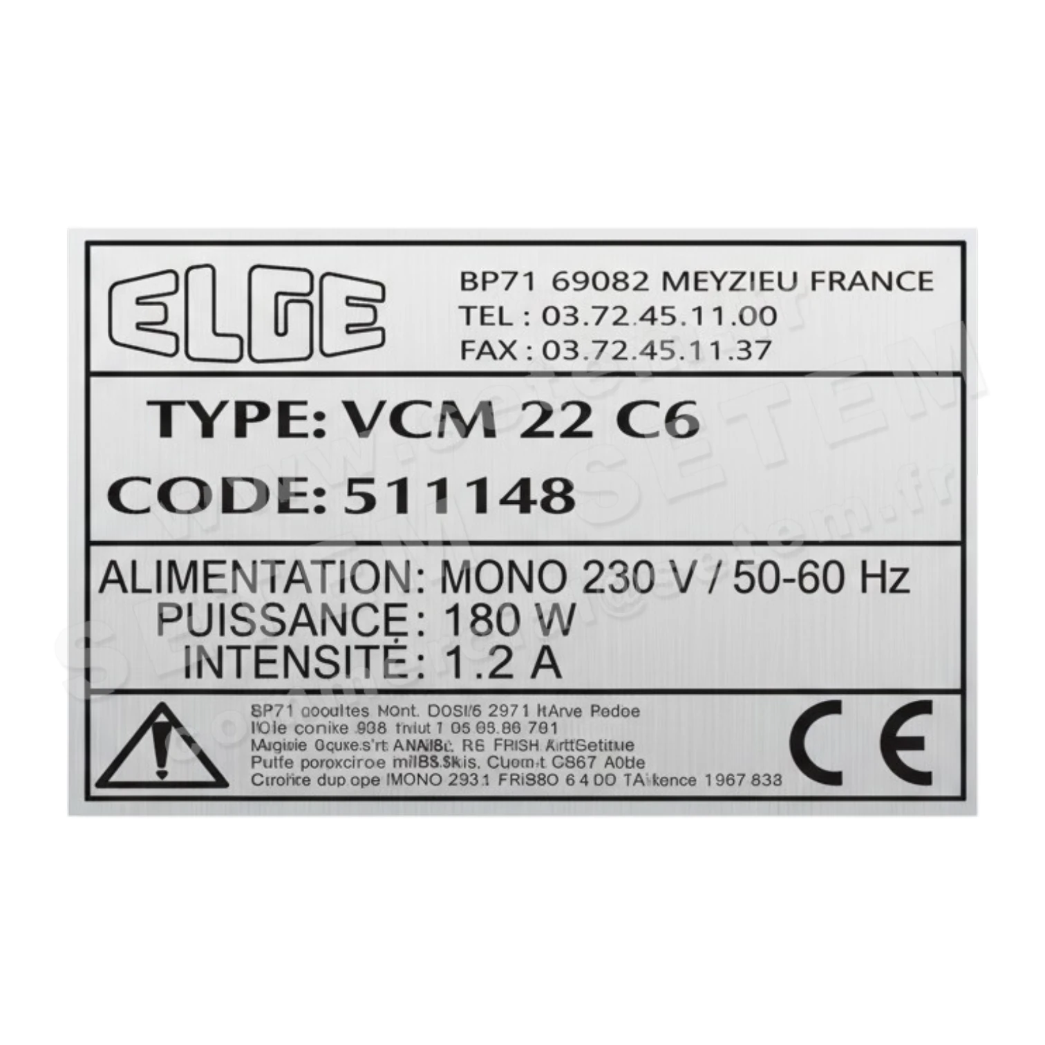 1647005217-CAISSON ELGE VCM22C6 *511148*