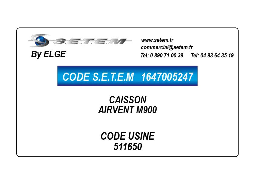 1647005247-CAISSON ELGE AIRVENT M900 *511650*