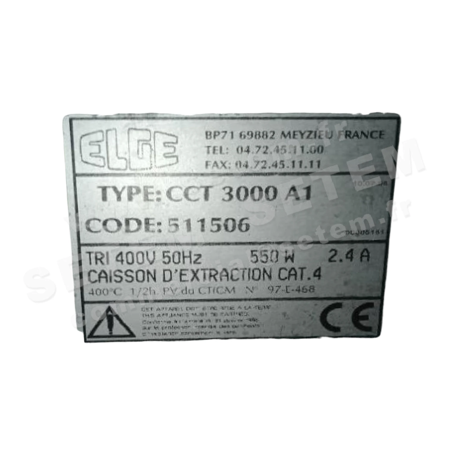 CAISSON CCT3000A1 *511506*