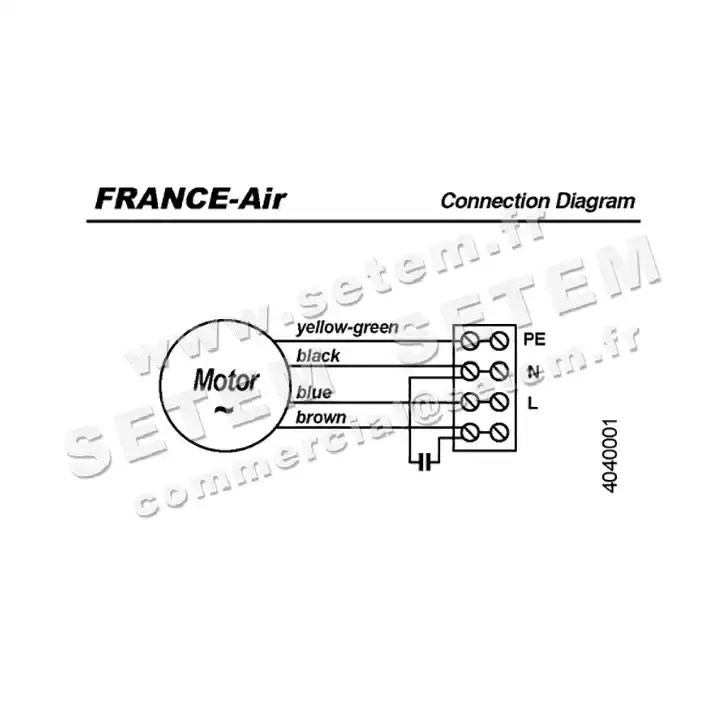 1801002011-VENTILATEUR FRANCEAIR M315A *332396* 3