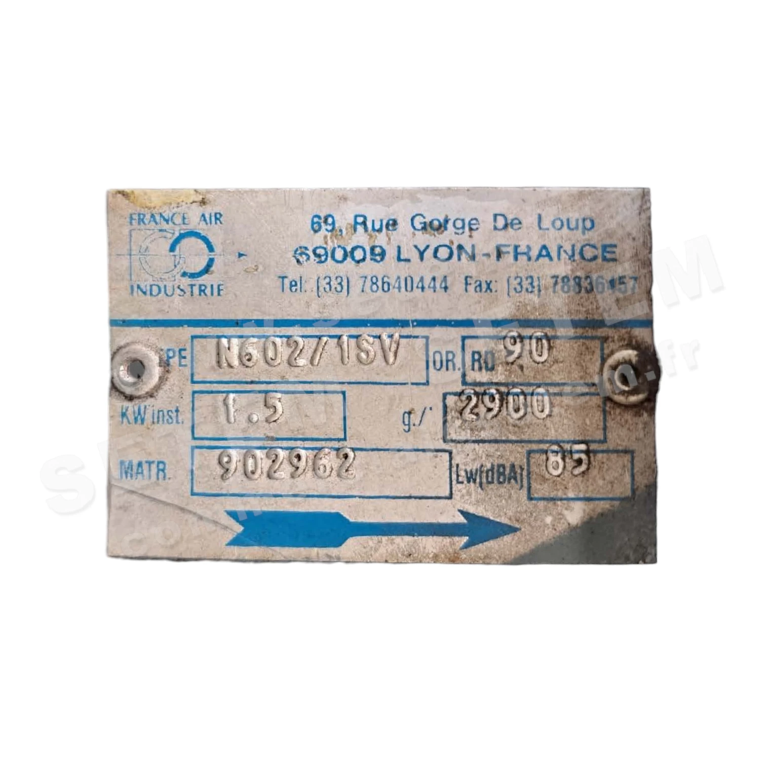 VENTILATEUR N602/1SV 1.50KW 2P T230/400V RD 90°