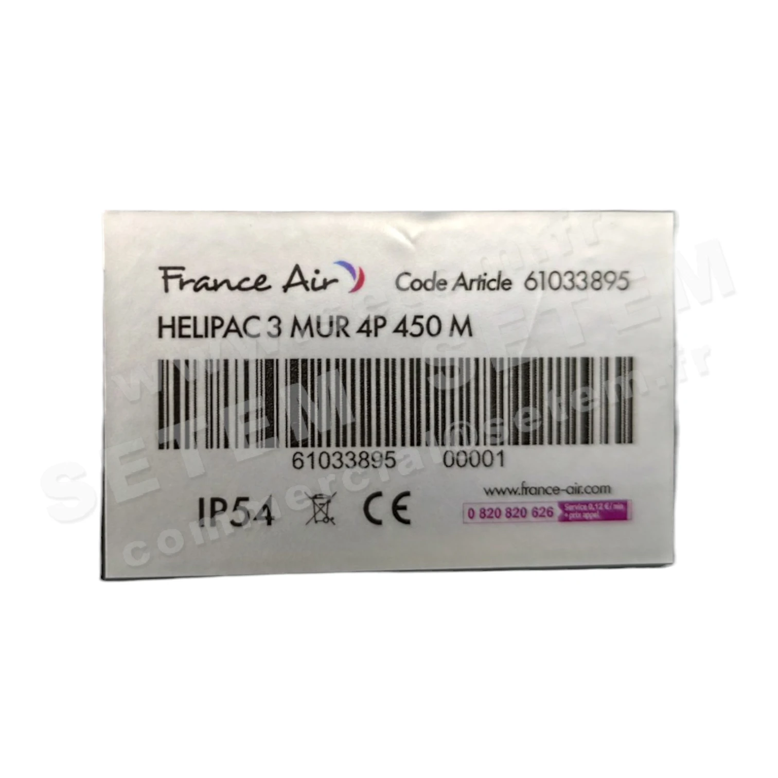 VENTILATEUR HELIPAC MURAL 3 4/450M YWF(K)4E450-ZF *61033895* 4