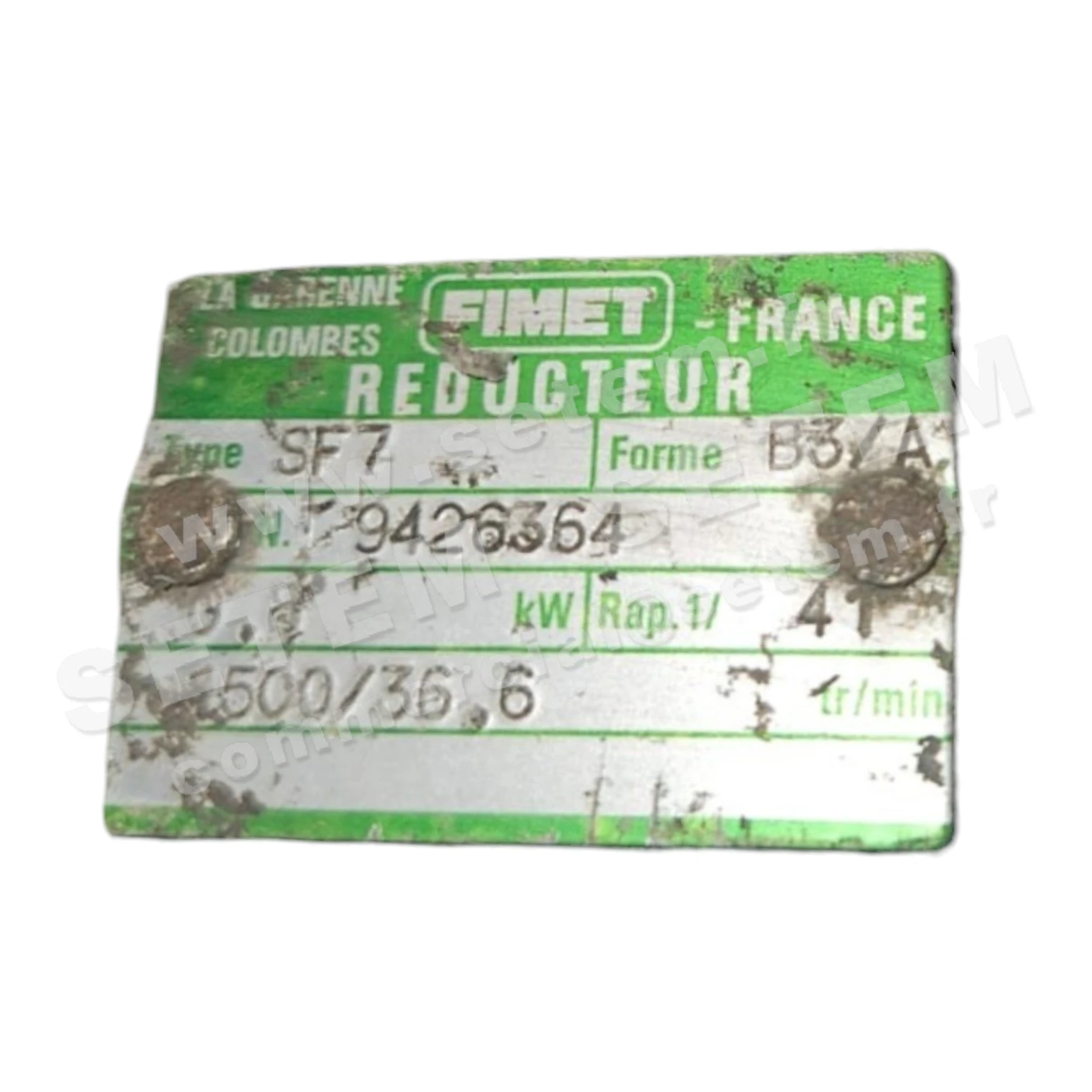 REDUCTEUR SF7 I=1/41