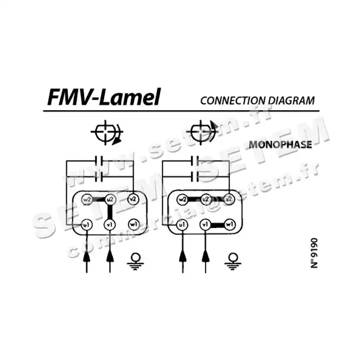 1809000059-MOTEUR FMV MX090P06 280/500W 6P M230V *18863* 4
