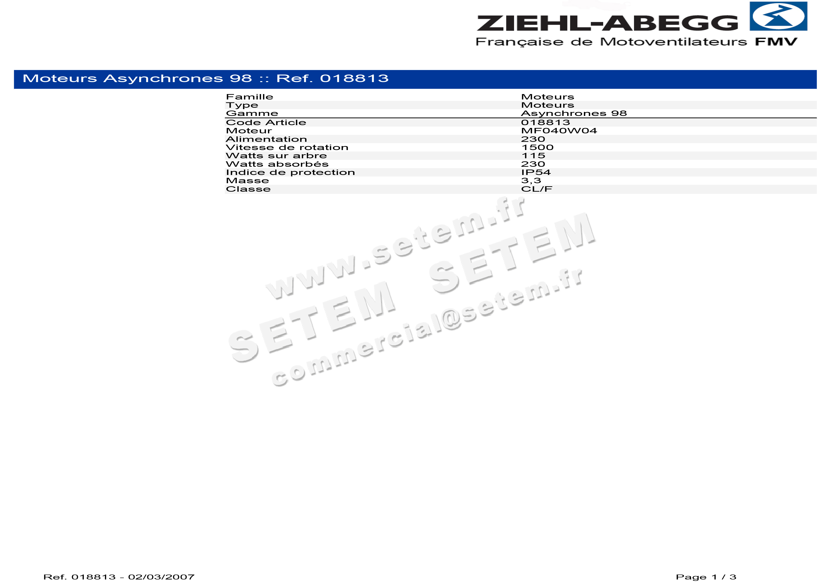 1809000084-MOTEUR FMV MFC40W4 115/230W 4P M230V *18813* 3