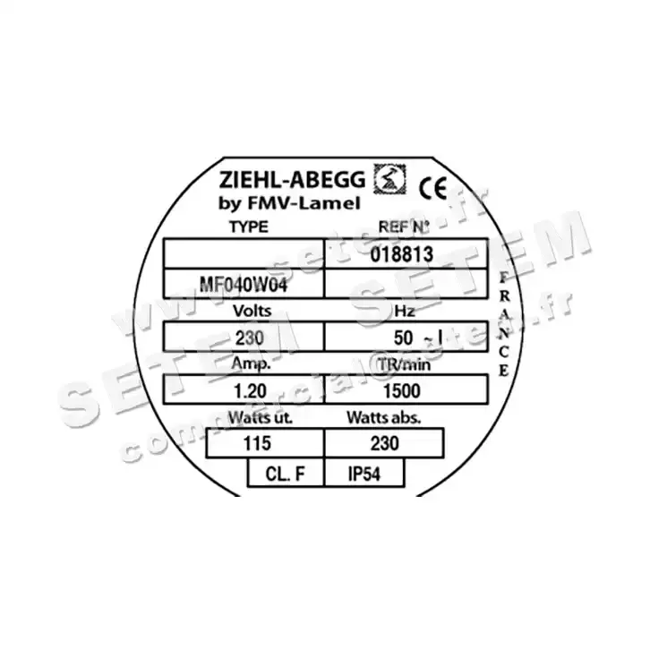 1809000084-MOTEUR FMV MFC40W4 115/230W 4P M230V *18813* 3