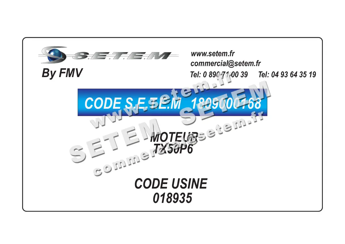 1809000168-MOTEUR FMV TX50P6 *18935*