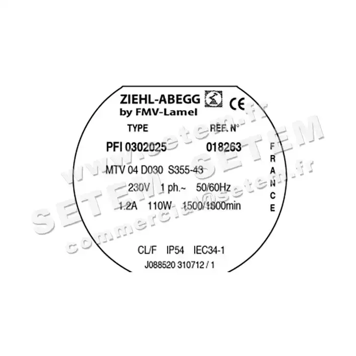 1809000223-VENTILATEUR FMV S0355VD43.MG30W04 *18323* 3