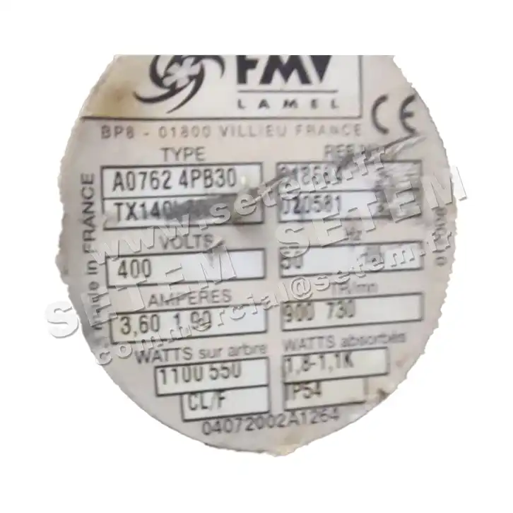 1809000377-VENTILATEUR FMV A0762.4PB30.TX140L06 *18684*