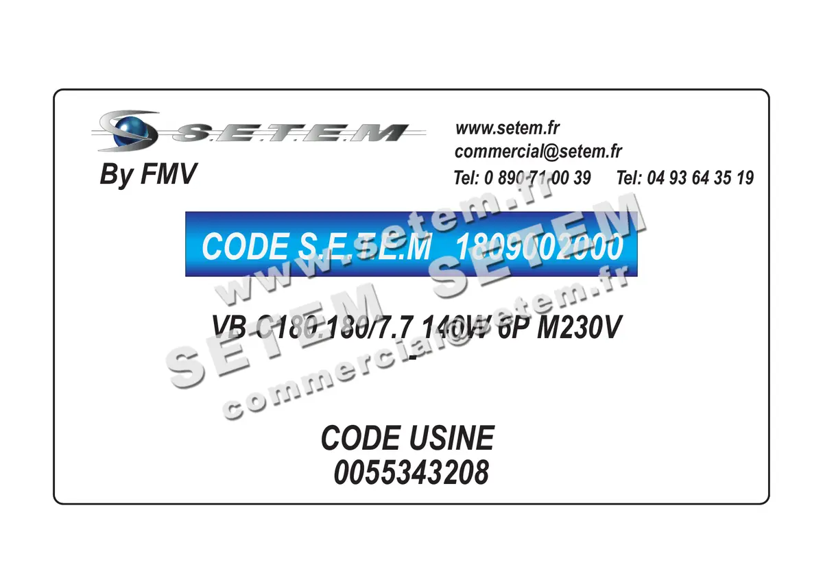 1809002000-MOTO-VENTILATEUR VB C180.180/7.7 140W 6P M230V FMV *0055343208*