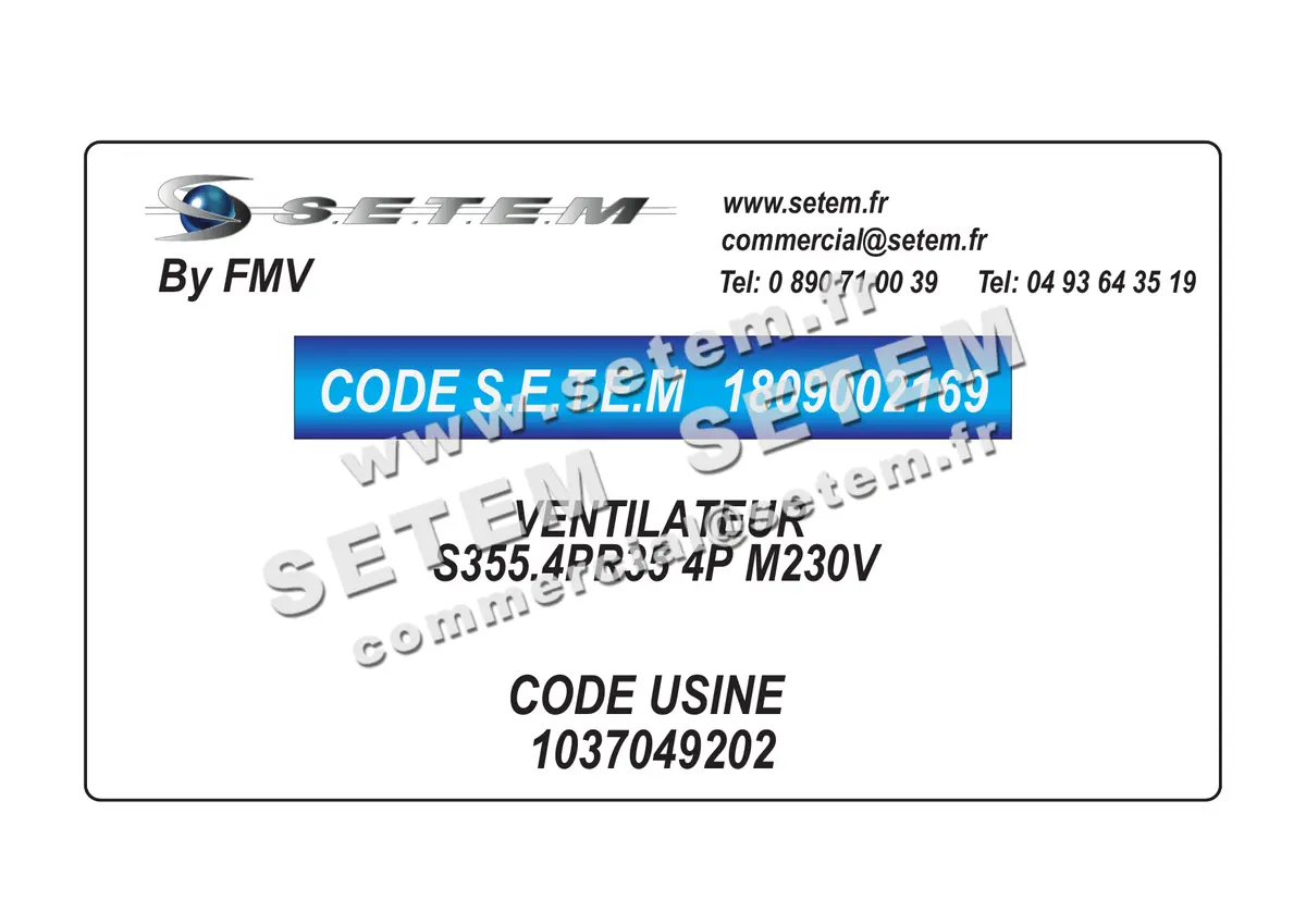 1809002169-VENTILATEUR FMV S355.4PR35 4P M230V *1037049202*