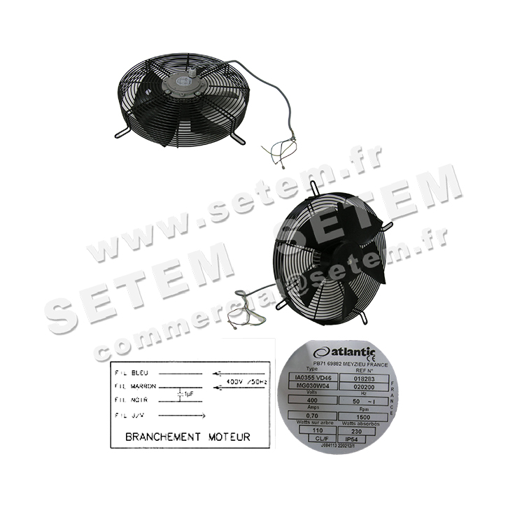 1809002187-VENTILATEUR FMV IA0355VD46.MG030W04 *18283* 6