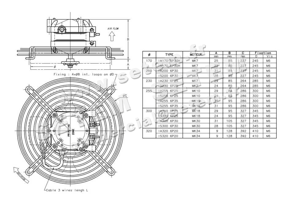 1809002382-VENTILATEUR FMV IA300.6P30.MK30 *18198* 7
