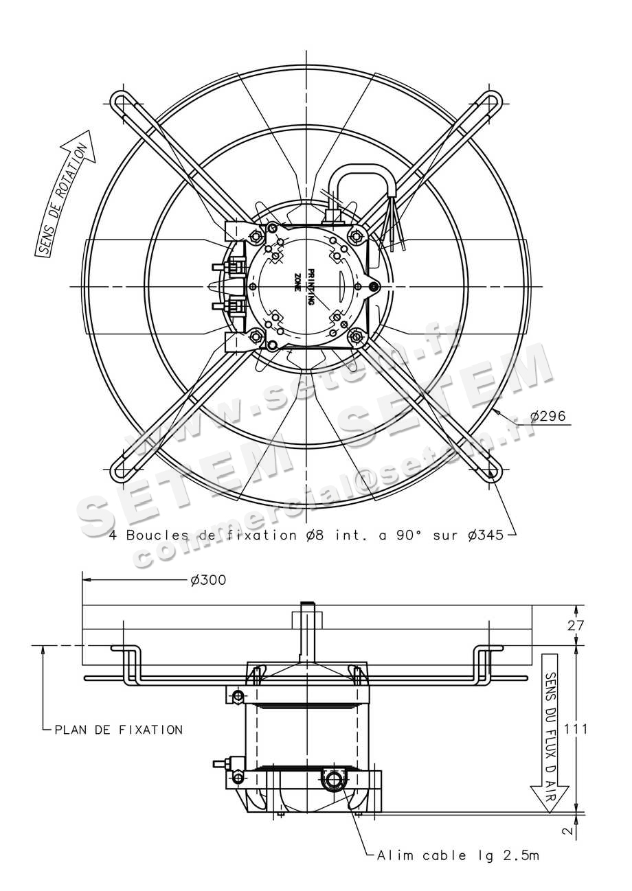 1809002390-VENTILATEUR FMV IS0300.5P28.MK34 *25654* 7