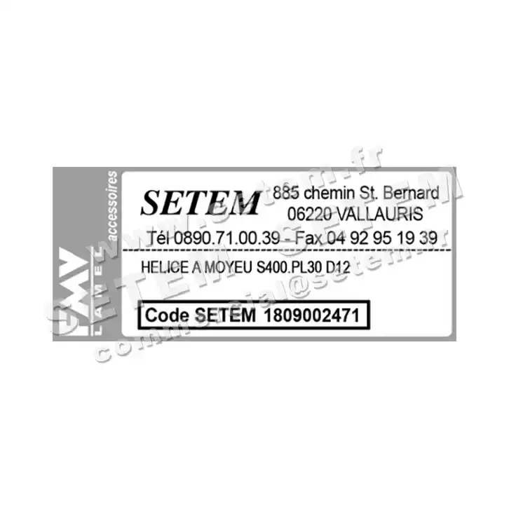 1809002466-HELICE A MOYEU S400.4PL30 A12MM FMV 3