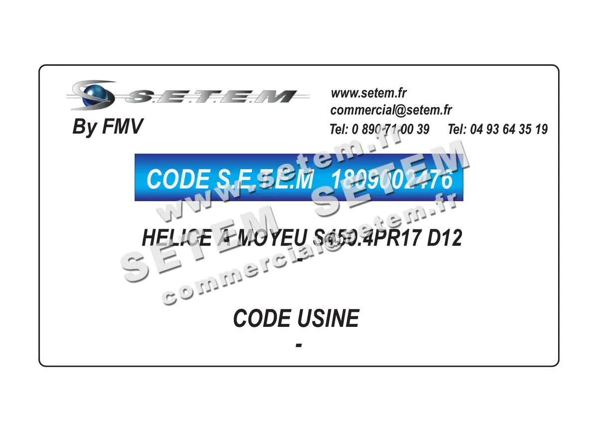 1809002476-HELICE A MOYEU S450.4PR17 D12 FMV