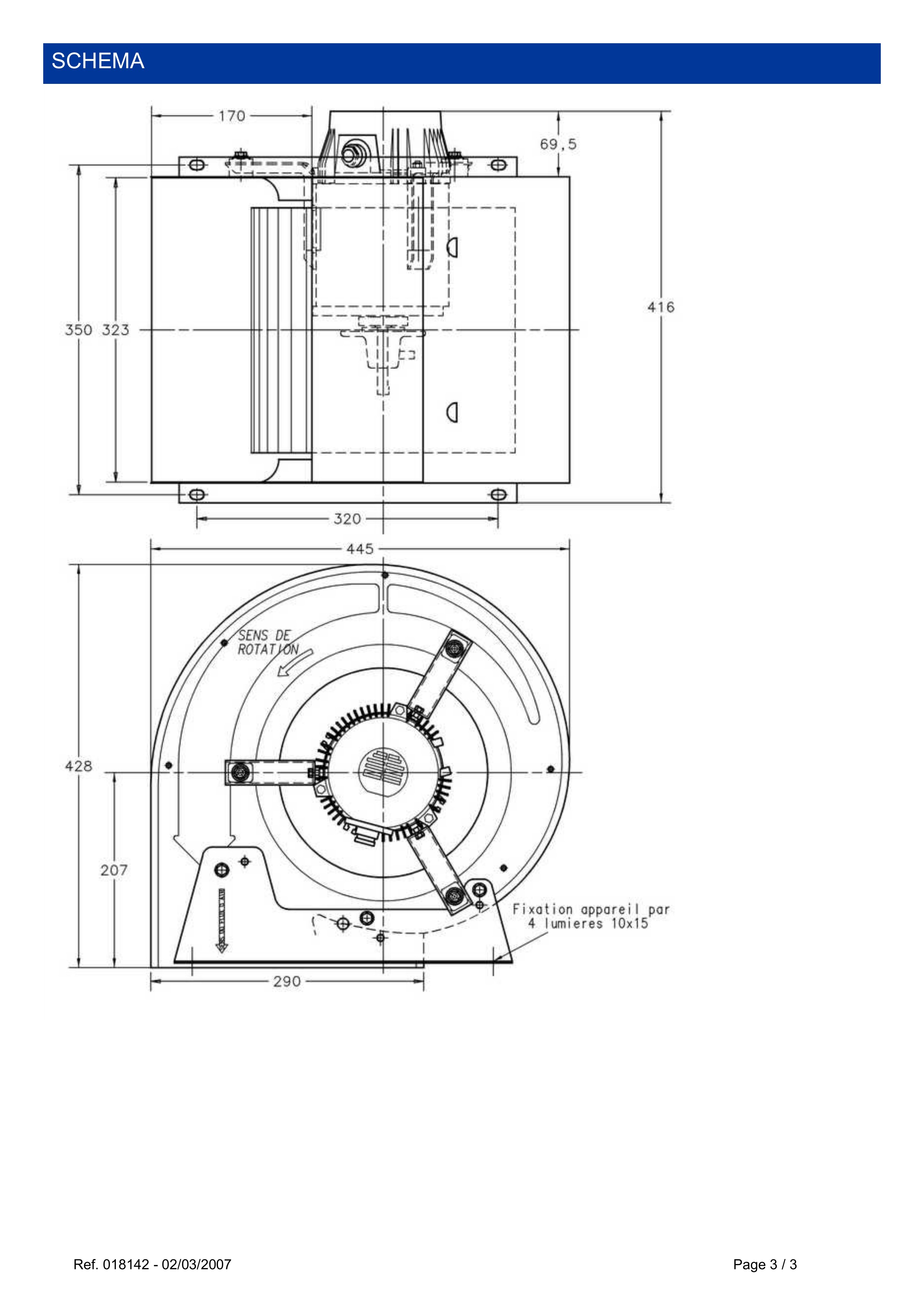 1809002563-VENTILATEUR FMV DD10/10 MXC70P6 245W 6P M230V *18142*