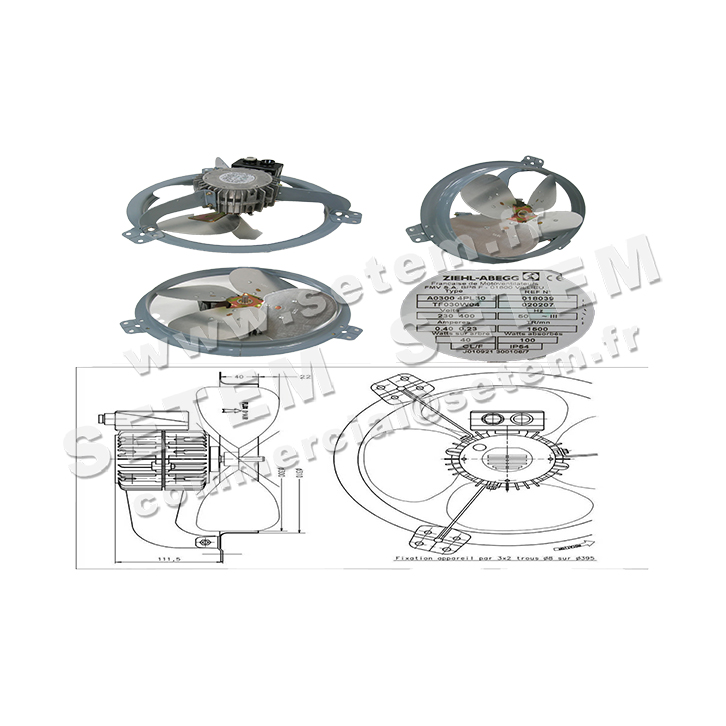 1809002708-VENTILATEUR FMV A300.4PL30.TF30W4 *18039* 5